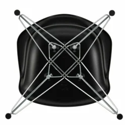 Eames Plastic Chair DAR Chroom Onderstel