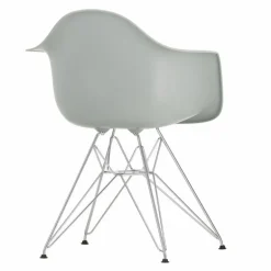 Eames Plastic Chair DAR Chroom Onderstel