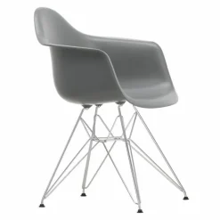 Eames Plastic Chair DAR Chroom Onderstel