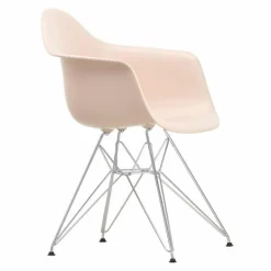 Eames Plastic Chair DAR Chroom Onderstel