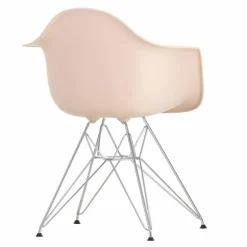Eames Plastic Chair DAR Chroom Onderstel