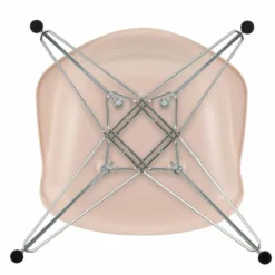 Eames Plastic Chair DAR Chroom Onderstel
