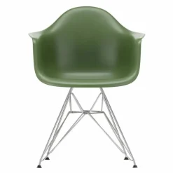 Eames Plastic Chair DAR Chroom Onderstel