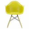 Eames Plastic Chair DAW Esdoorn Gelig