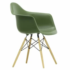 Eames Plastic Chair DAW Esdoorn Gelig