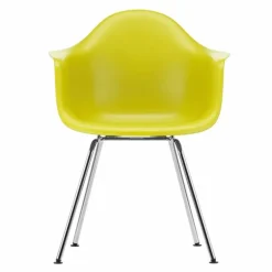 Eames Plastic Chair DAX Chroom Onderstel