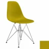 Eames Plastic Chair DSR Chroom
