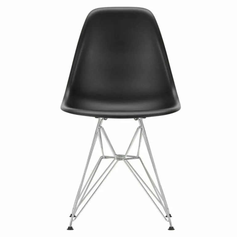 Eames Plastic Chair DSR Chroom