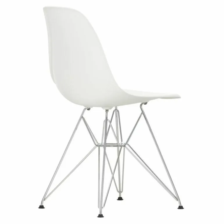 Eames Plastic Chair DSR Chroom