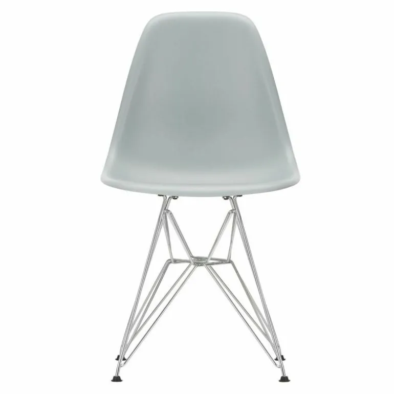 Eames Plastic Chair DSR Chroom
