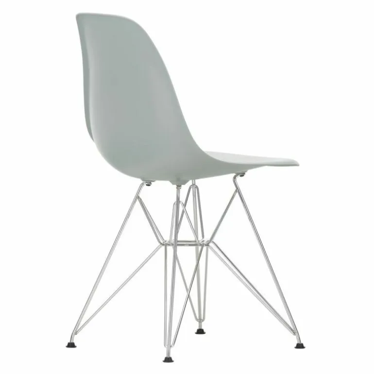 Eames Plastic Chair DSR Chroom