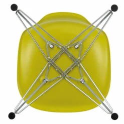 Eames Plastic Chair DSR Chroom