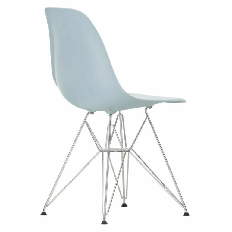 Eames Plastic Chair DSR Chroom
