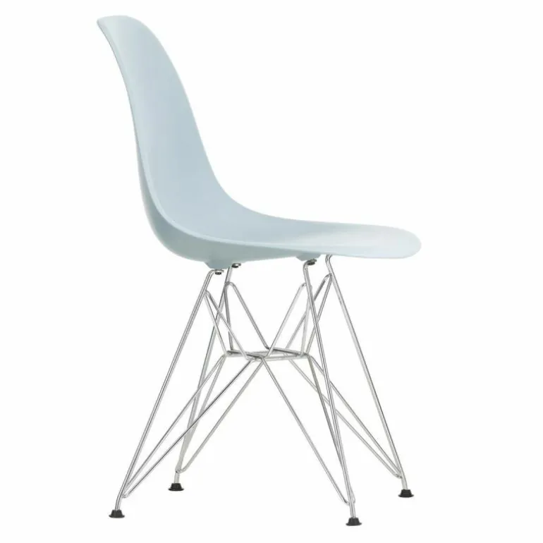 Eames Plastic Chair DSR Chroom