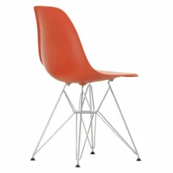 Eames Plastic Chair DSR Chroom