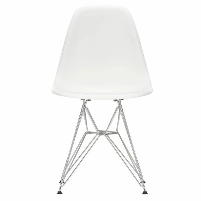 Eames Plastic Chair DSR Chroom