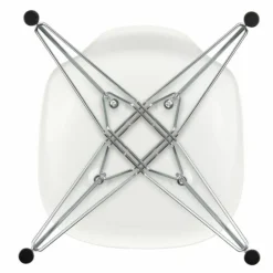 Eames Plastic Chair DSR Chroom