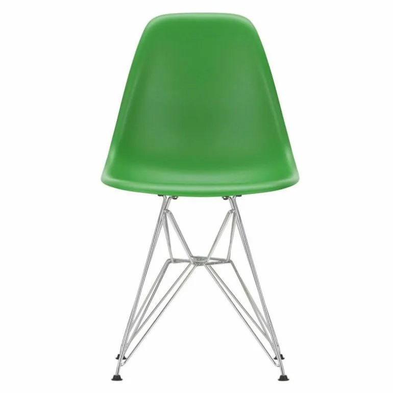 Eames Plastic Chair DSR Chroom