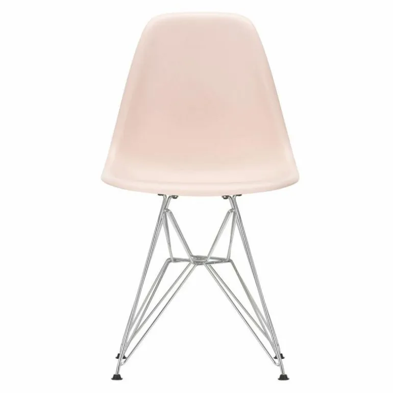 Eames Plastic Chair DSR Chroom