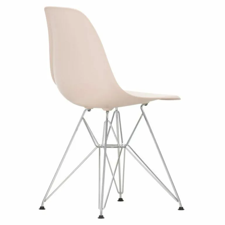 Eames Plastic Chair DSR Chroom