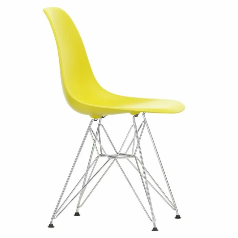 Eames Plastic Chair DSR Chroom