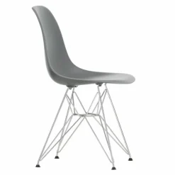 Eames Plastic Chair DSR Chroom