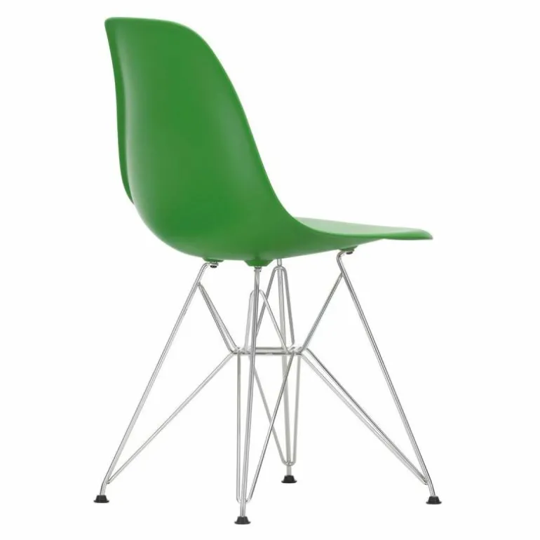 Eames Plastic Chair DSR Chroom