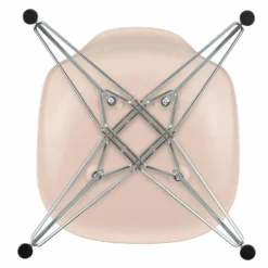 Eames Plastic Chair DSR Chroom