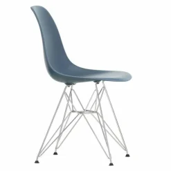 Eames Plastic Chair DSR Chroom