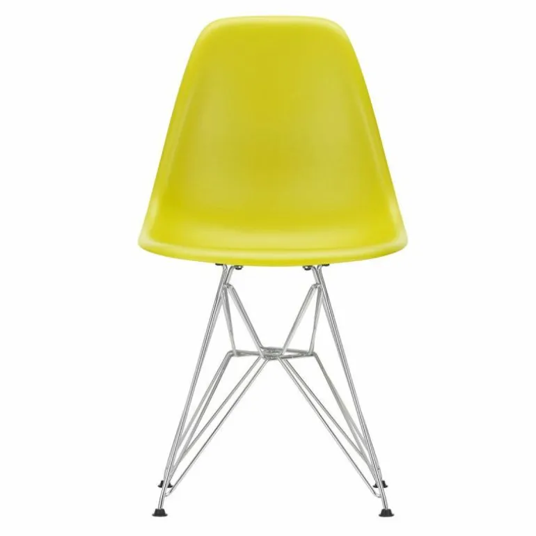 Eames Plastic Chair DSR Chroom
