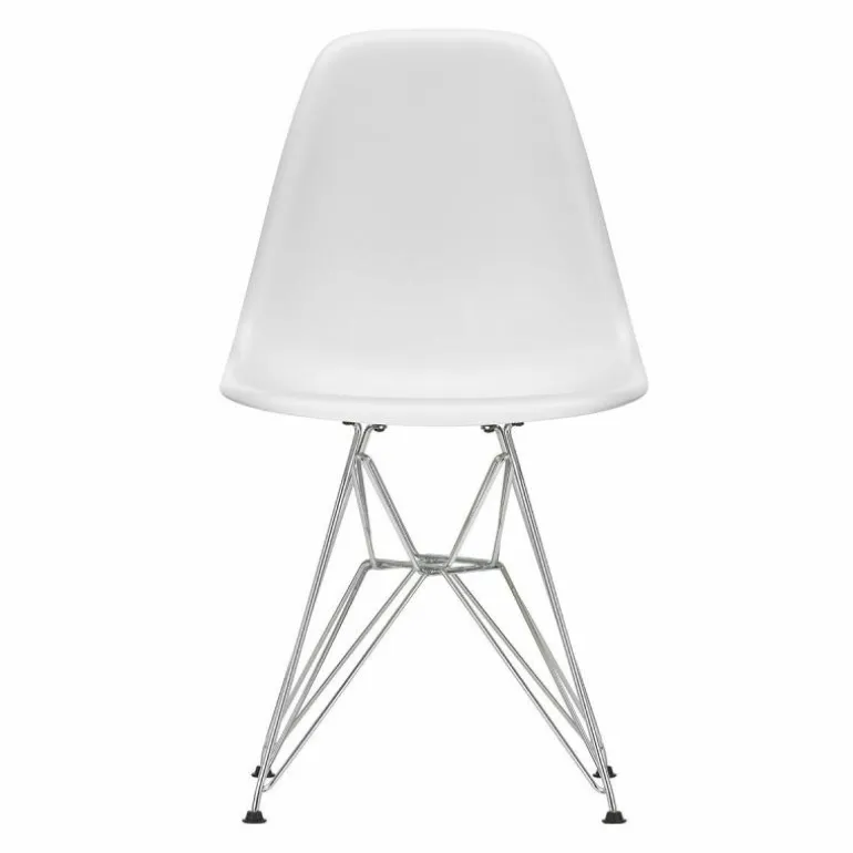 Eames Plastic Chair DSR Chroom