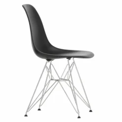Eames Plastic Chair DSR Chroom