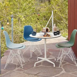 Eames Plastic Chair DSR Wit