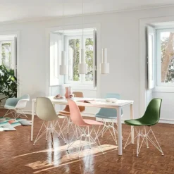 Eames Plastic Chair DSR Wit