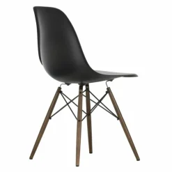 Eames Plastic Chair DSW Stoel Esdoorn Donker