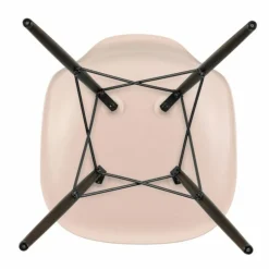 Eames Plastic Chair DSW Stoel Esdoorn Donker