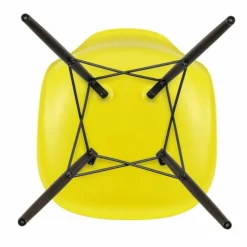 Eames Plastic Chair DSW Stoel Esdoorn Donker