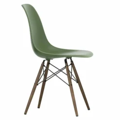 Eames Plastic Chair DSW Stoel Esdoorn Donker