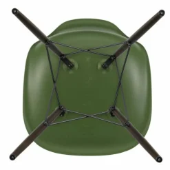 Eames Plastic Chair DSW Stoel Esdoorn Donker