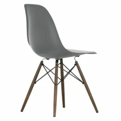 Eames Plastic Chair DSW Stoel Esdoorn Donker