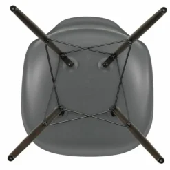 Eames Plastic Chair DSW Stoel Esdoorn Donker