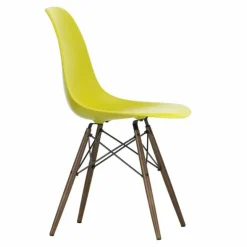 Eames Plastic Chair DSW Stoel Esdoorn Donker