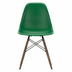 Eames Plastic Chair DSW Stoel Esdoorn Donker