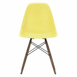 Eames Plastic Chair DSW Stoel Esdoorn Donker