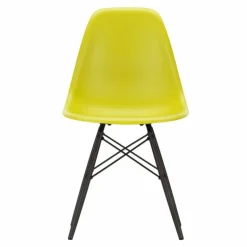 Eames Plastic Chair DSW Stoel Esdoorn Zwart