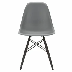 Eames Plastic Chair DSW Stoel Esdoorn Zwart