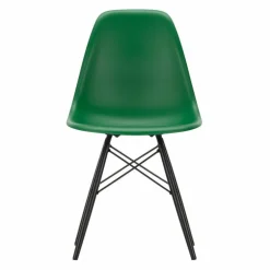 Eames Plastic Chair DSW Stoel Esdoorn Zwart