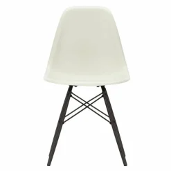 Eames Plastic Chair DSW Stoel Esdoorn Zwart