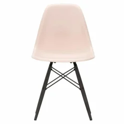 Eames Plastic Chair DSW Stoel Esdoorn Zwart
