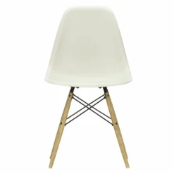 Eames Plastic Chair DSW Stoel Esdoorn Gelig